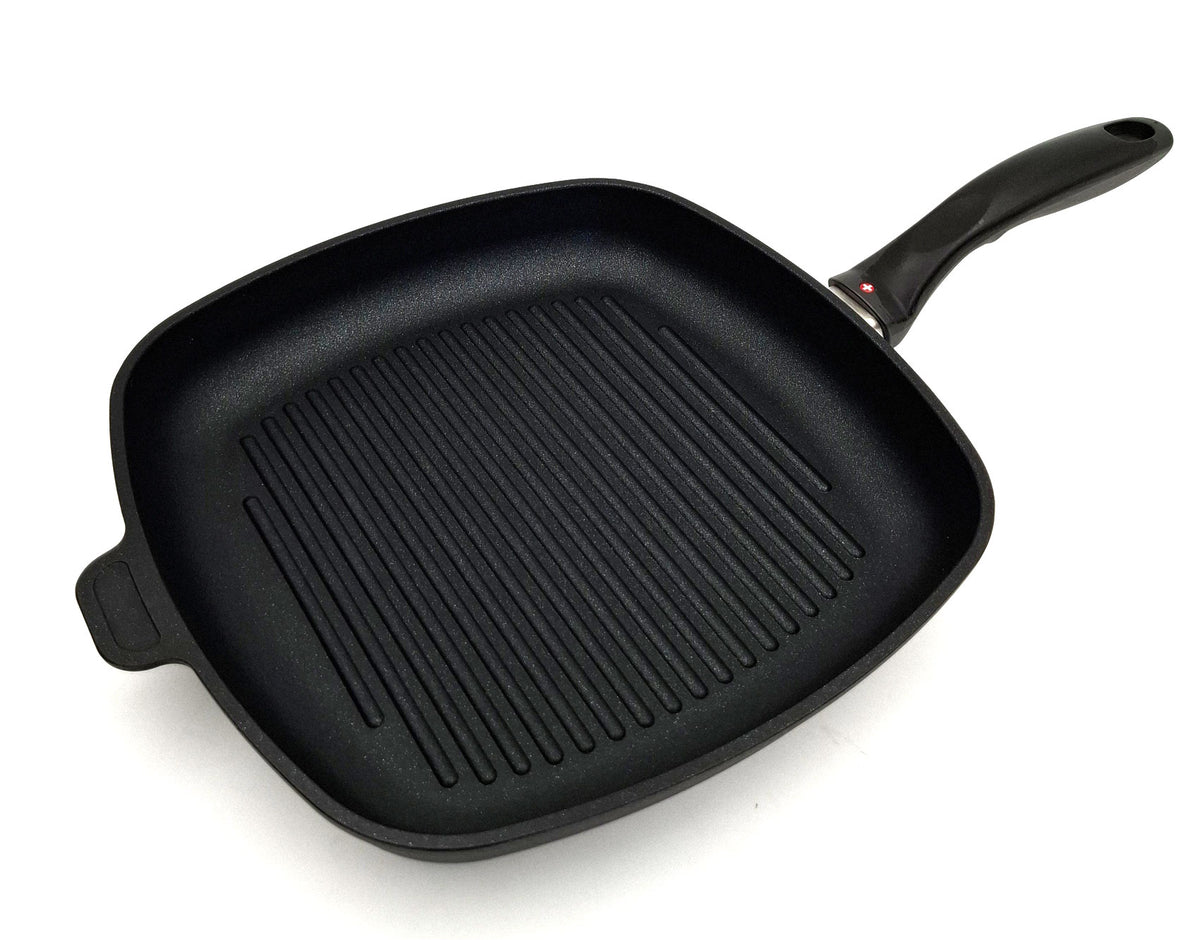 Swiss Diamond XD63281I Antihaft-Grillpfanne quadratisch 28x28 cm