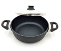 Swiss Diamond XD6824IC Antihaft-Bräter Kasserolle mit Glasdeckel 24cm 3L