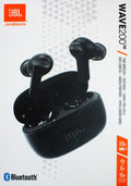 JBL Wave 200TWS Bluetooth Wireless In-Ear-Kopfhörer schwarz
