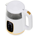 Adler AD 1305wg Wasserkocher 1,7L mit Temperatureinstellung weiß/gold