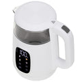 Adler AD 1305ws Wasserkocher 1,7L mit Temperatureinstellung weiß / silber