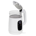 Adler AD 1305ws Wasserkocher 1,7L mit Temperatureinstellung weiß / silber