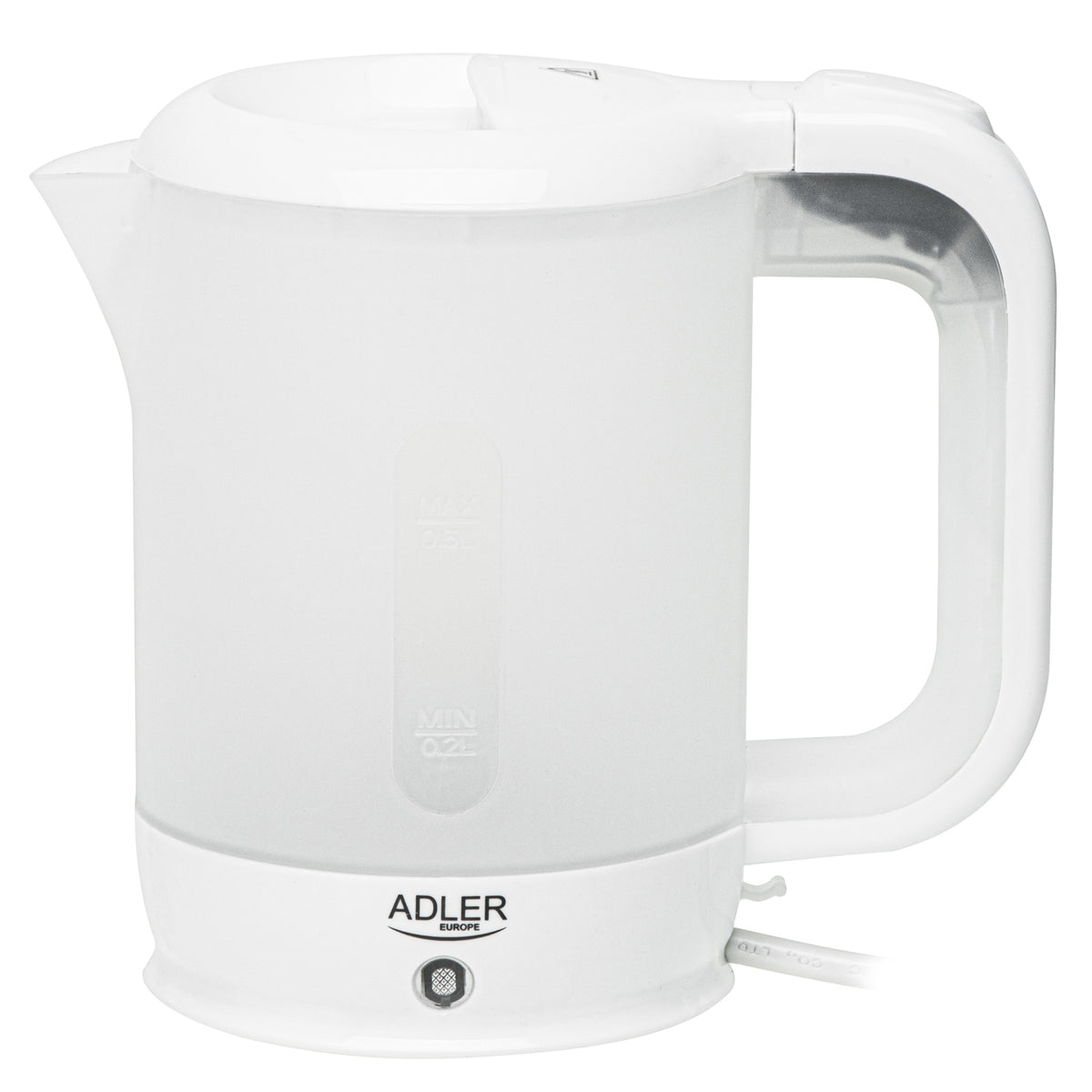 Adler AD 1381 Reise-Wasserkocher 0,5L weiß 750-900 W