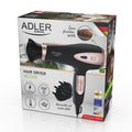 Adler AD 2248b Haartrockner mit Diffusor 2400W schwarz