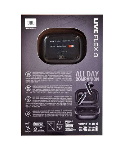 JBL Live Flex 3 In-Ear-Kopfhörer Bluetooth schwarz