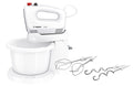 Bosch MFQ2600G CleverMixx Handmixer-Set 375 Watt weiß,dunkelgrau