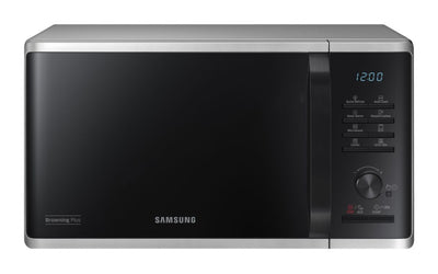 Samsung MG23K3515AS Mikrowelle mit Grill 23l, Quick Defrost, silber