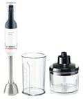 Bosch MSM4W420 Serie4 ErgoMaster Stabmixer-Set 800W weiß,dunkelgrau
