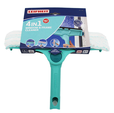 Leifheit 51320 Fensterwischer und Rahmenwischer 4in1