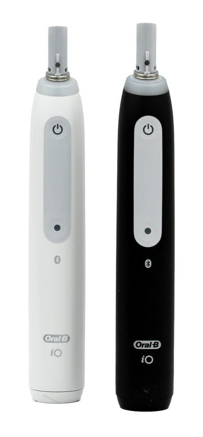 Braun Oral-B iO Series 4N (IOG4D.2J6.2K) 2er Set Elektr. Zahnbürste schwarz u. weiß