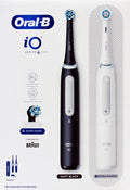 Braun Oral-B iO Series 4N (IOG4D.2J6.2K) 2er Set Elektr. Zahnbürste schwarz u. weiß