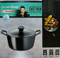 Tefal E21246 Jamie Oliver Kasserolle 24 cm Gusseisen