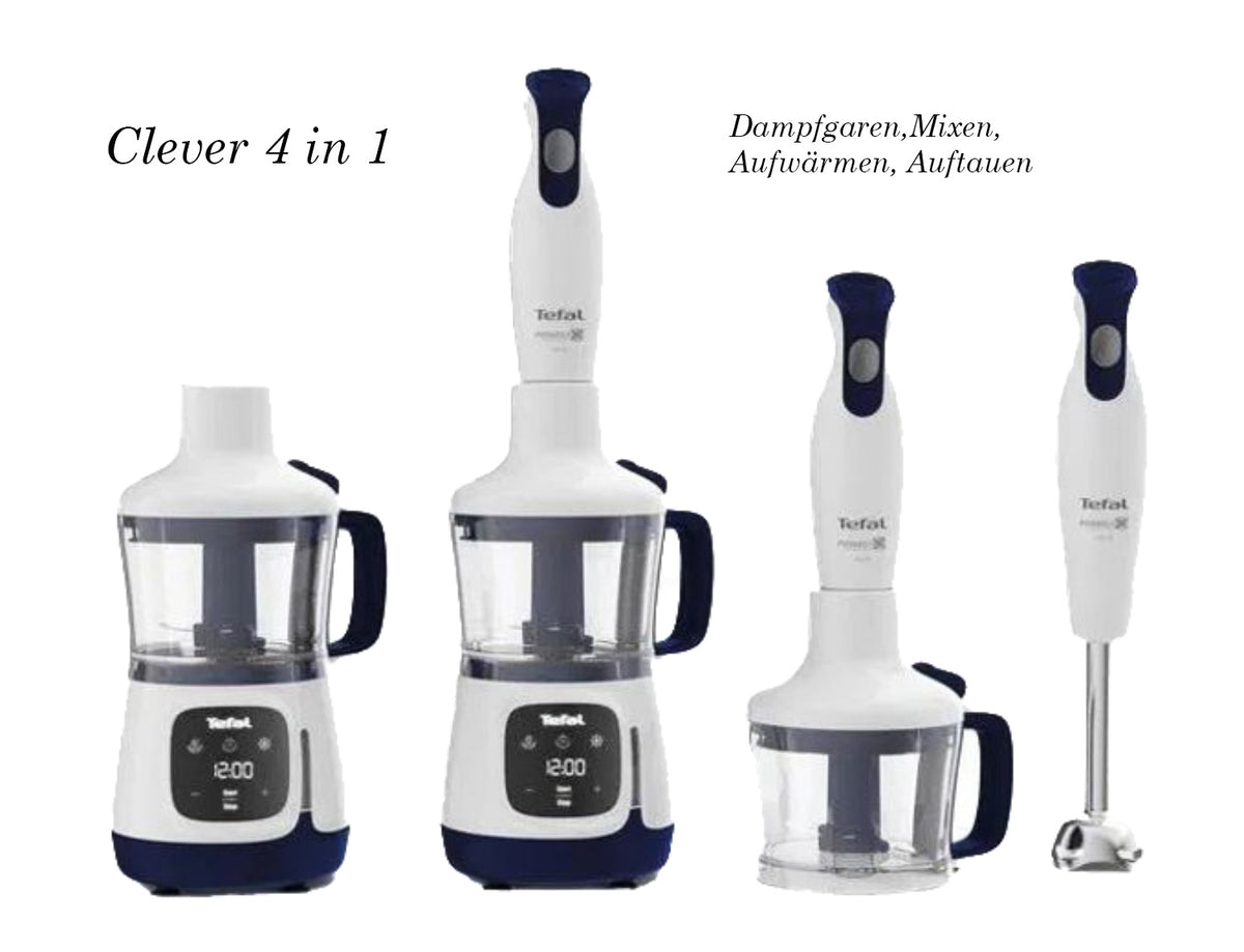 Tefal HB55W430 Yummy Gourmet 4-in-1 Babynahrungszubereiter