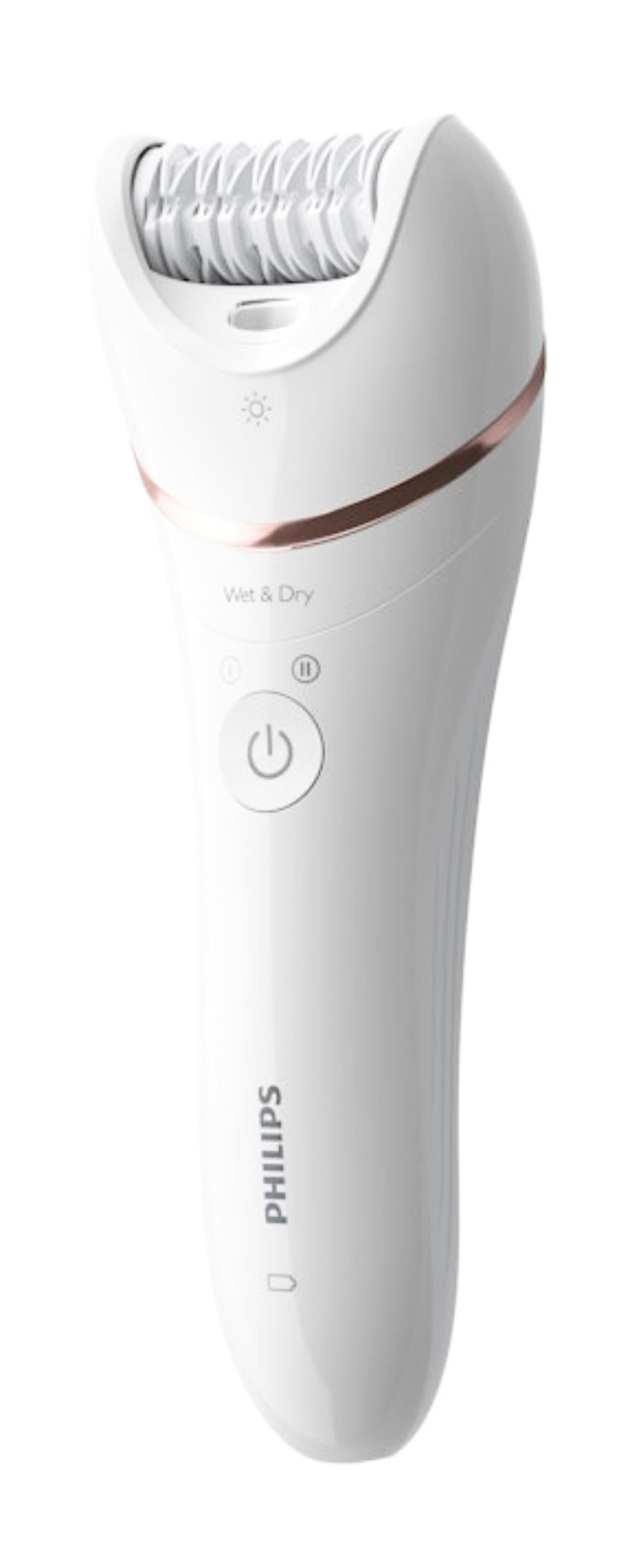 Philips BRE730/10 Series 8000 Akku-Epilierer wet&dry, 7 Zubehörteile