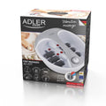 Adler AD 2177 Fußmassagegerät, 5,6L, 6 Akupressur-Rollen, Sprudel-, Vibrations- und Wärmemassage
