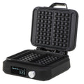 Adler AD 3087 Waffeleisen mit LED-Anzeige für 2 Waffeln, schwarz, 1500W
