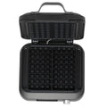 Adler AD 3087 Waffeleisen mit LED-Anzeige für 2 Waffeln, schwarz, 1500W