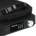 Adler AD 3087 Waffeleisen mit LED-Anzeige für 2 Waffeln, schwarz, 1500W