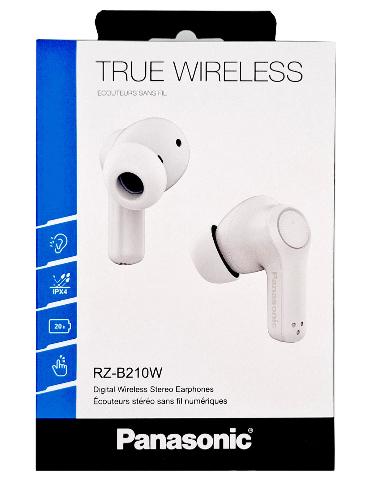 Panasonic RZ-B210WDE-W In-Ear-Kopfhörer, Touch Sensor, weiß