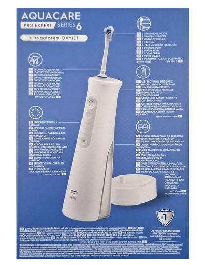 Braun Oral-B AquaCare 6 Pro Expert Munddusche