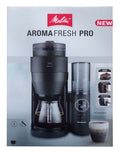 Melitta 1030-01 AromaFresh Glass PRO Filterkaffeemaschine schwarz