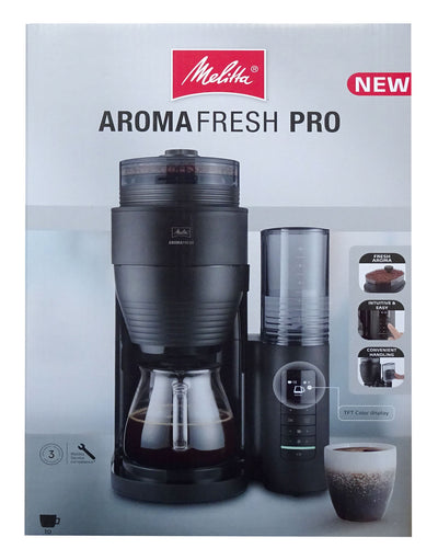 Melitta 1030-01 AromaFresh Glass PRO Filterkaffeemaschine schwarz