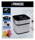 Princess 282605 Eismaschine 1,5L Edelstahl