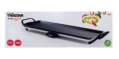 Tristar BP-2668 Tischgrill Slim L Grillfläche 70x23 cm