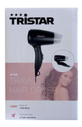 Tristar HD-2460 klappbarer Reise-Fön schwarz 1200W