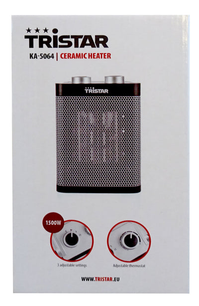 Tristar KA-5064 Keramische Heizung, Elektroheizlüfter 1500W