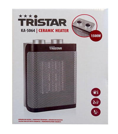 Tristar KA-5064 Keramische Heizung, Elektroheizlüfter 1500W
