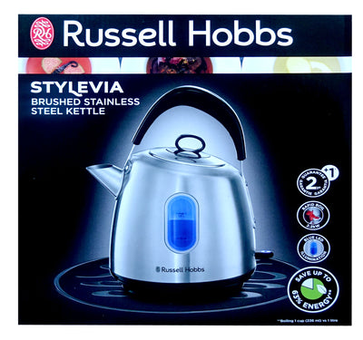Russell Hobbs 28130-70 Stylevia Wasserkocher 1,5L Edelstahl 2200W
