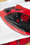 Mesko MS 5031 Dampfbügeleisen 3000W rot/schwarz