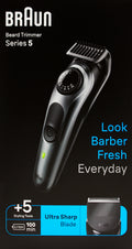 Braun BT5441 Beard Trimmer Series 5 Trimmer mit Styling-Tools