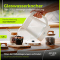 Adler AD 1306 Glaswasserkocher 1,8L 2200 Watt