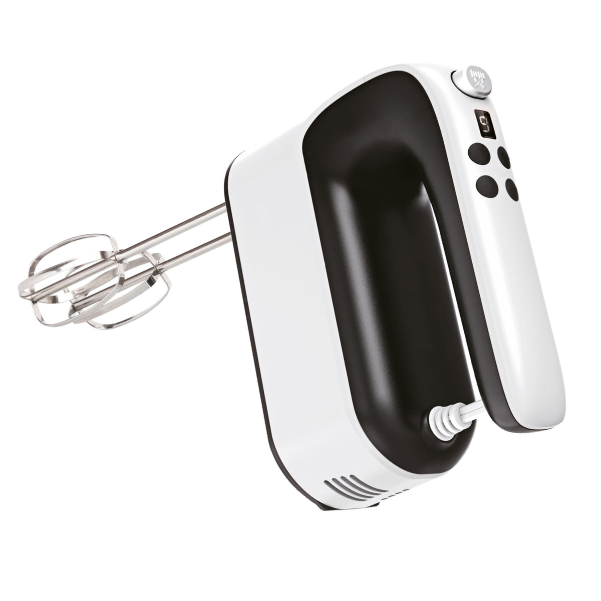 Adler AD 4229 Handmixer 600 Watt mit Rührbesen, Knethaken und Schneebesen
