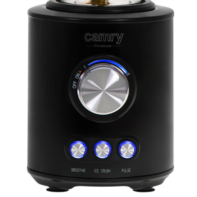 Camry CR 4088 Standmixer Glas 1,5 Liter 1.700 Watt 17.000 U/min schwarz