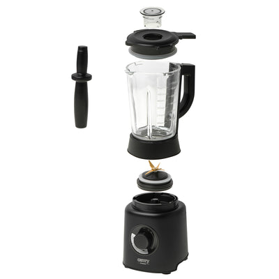 Camry CR 4089 Standmixer Glas 1,7 Liter 2.000 Watt 23.000 U/min schwarz