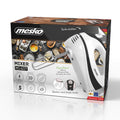 Mesko MS 4227b Handmixer 550 Watt Rührbesen Knethaken weiß/schwarz