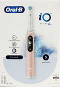 Braun Oral-B iO Series 6 Pink Onyx elektr. Zahnbürste Pink mit Reiseetui