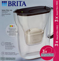 Brita Style Essential Wasserfilter 2,4L graublau 1 x mit 6x Maxtra Pro Kartuschen