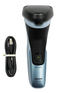 Philips X3063/00 Series 3000X elektr. Nass-/Trockenrasierer Akku USB Himmelblau