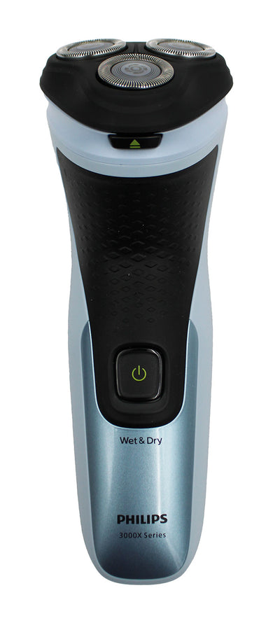 Philips X3063/00 Series 3000X elektr. Nass-/Trockenrasierer Akku USB Himmelblau