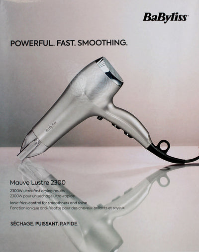 BaByliss D781E Haartrockner Mauve Lustre 2300W