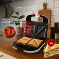 Adler AD 3055w Sandwichtoaster weiß