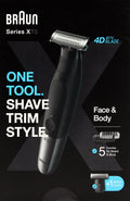 Braun XT5 5110 Series XT5 wet&dry Akku Face&Body Trimmer schwarz