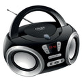 Adler AD 1181 FM-Radio, CD-MP3-Boombox, USB, schwarz / silber