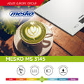 Mesko MS 3145 Elektronische Küchenwaage bis 5 kg silber