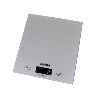 Mesko MS 3145 Elektronische Küchenwaage bis 5 kg silber