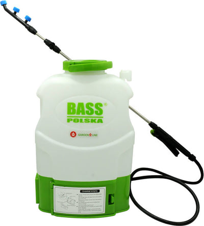 Bass Polska 8620 Akku-Sprühgerät 20 Liter Gartensprüher mit Teleskoplanze